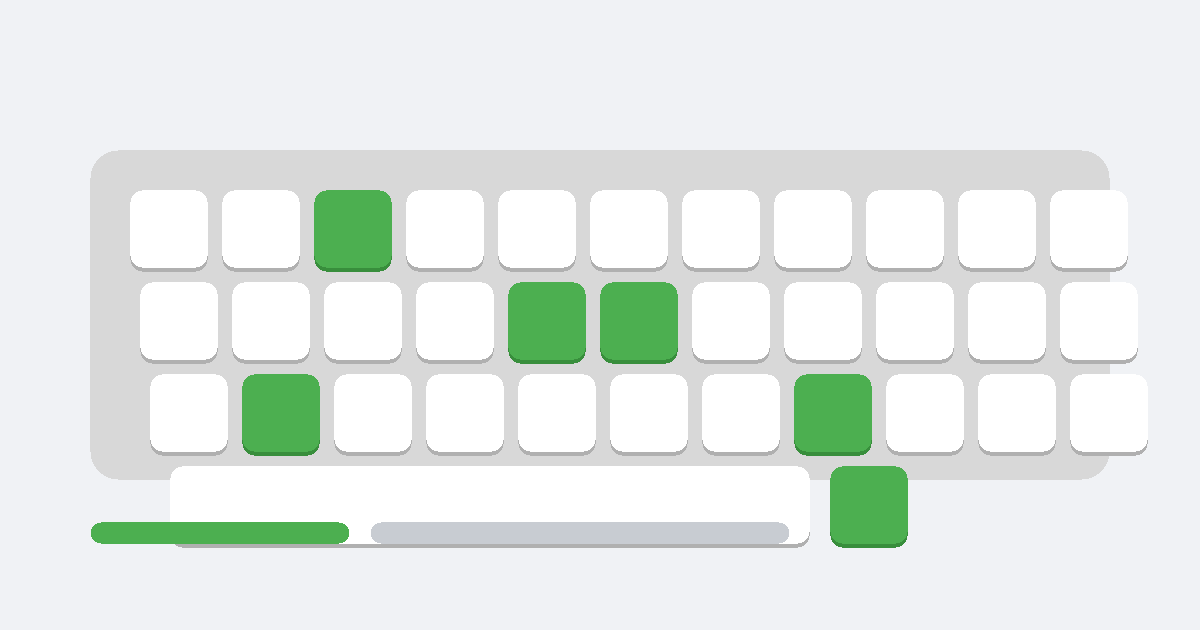 フルサイズキーボード テスター — 104キーすべてをオンラインで無料で